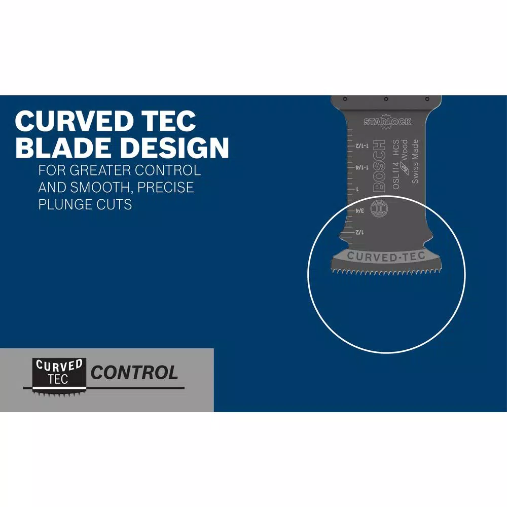 Bosch Starlock Oscillating Multi-Tool Accessory Blade Set (5-Piece)