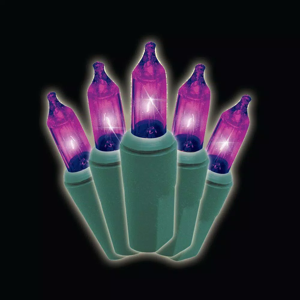 Brite Star 100-Light Designer Series Purple Mini Light Set (Set of 2)