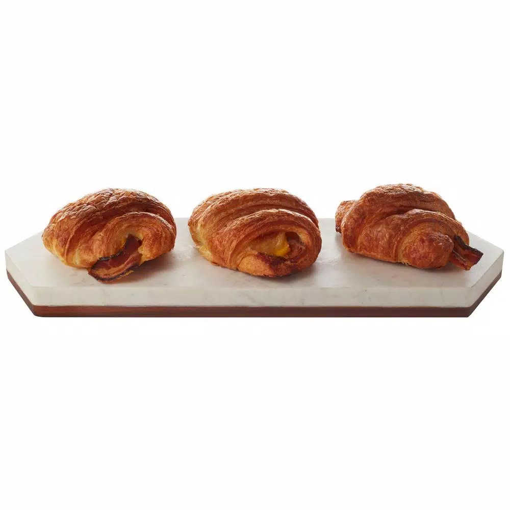 Libbey Urban Story Wood and Marble Flip Tray