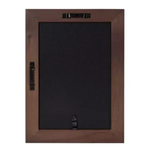 Kate and Laurel Bordeaux Brown Picture Frame (Set of 10)
