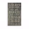 P Graham Dunn Always Remember...Wood Pallet Individual Wooden Art