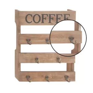 LITTON LANE 15 in. x 19 in. Traditional Wood and Metal