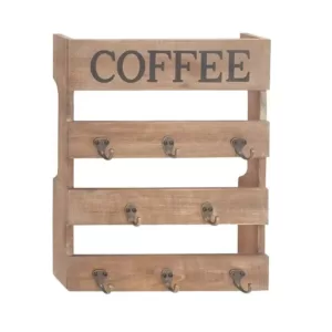 LITTON LANE 15 in. x 19 in. Traditional Wood and Metal