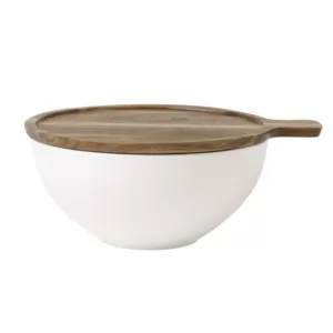 Villeroy & Boch Artesano 11 in. Acacia Wood Antipasti Plate