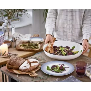 Villeroy & Boch Artesano 11 in. Acacia Wood Antipasti Plate