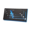 Capri Tools Metric Sliding T-Handle Hex Wrench Set with Mechanic's Tray (8-Piece)
