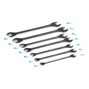Capri Tools 20 mm x 22 mm Super-Thin Open End Wrench