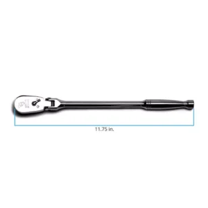 Capri Tools 3/8 in. Drive 72-Tooth Flex-Head Low Profile Ratchet