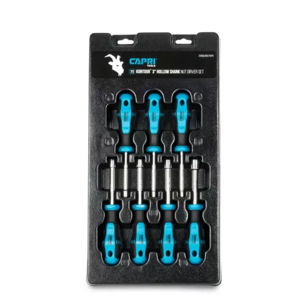 Capri Tools Kontour SAE Hollow Shaft Nut Driver Set (7-Piece) – PAX Depot