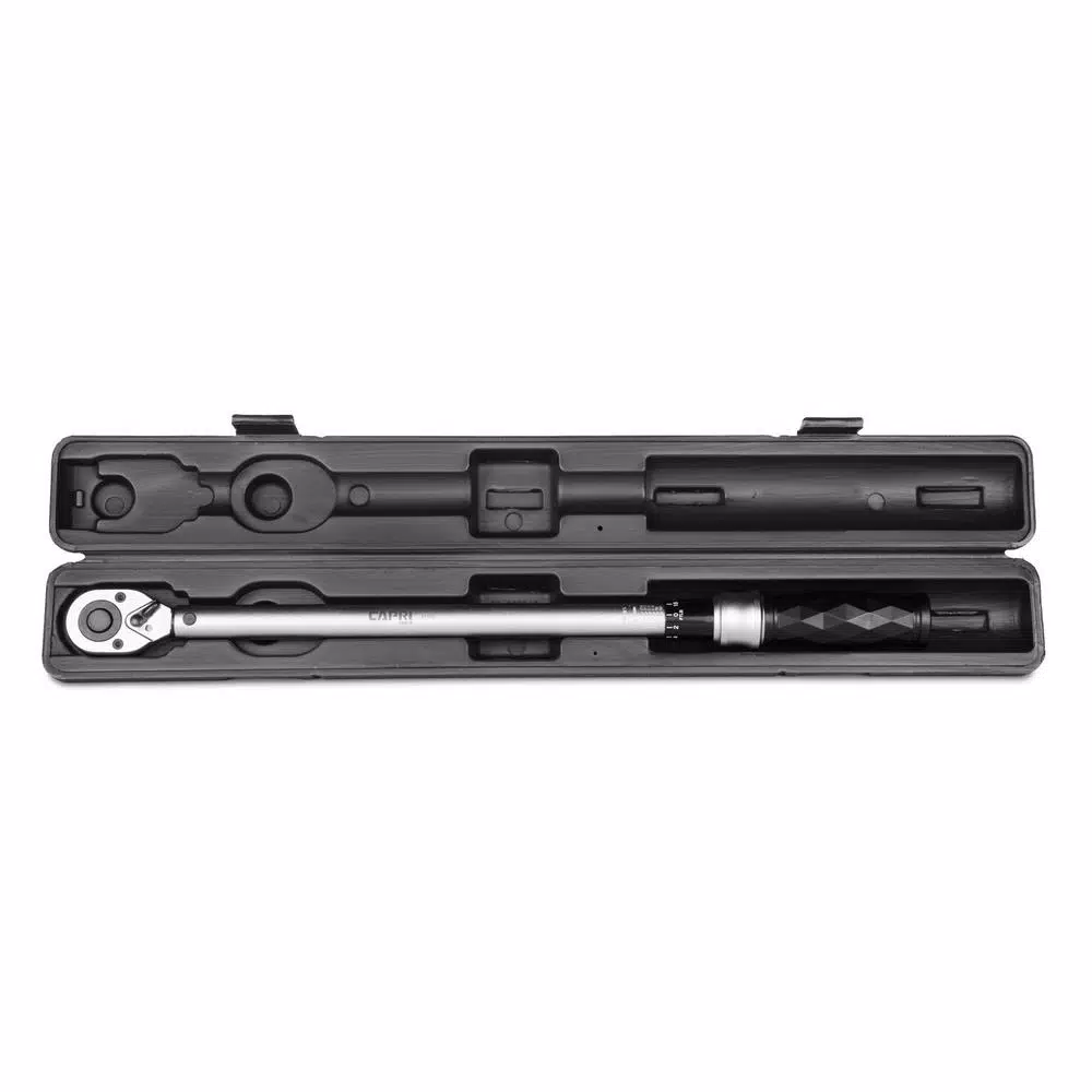 Capri Tools 1/2 in. Drive 30 ft. lbs. to 250 ft. lbs. Diamond Ergonomic Grip Torque Wrench