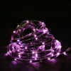 CC Christmas Decor 18 ft. 72-Light Pink LED Outdoor Christmas Linear Tape Lighting with Black Finish