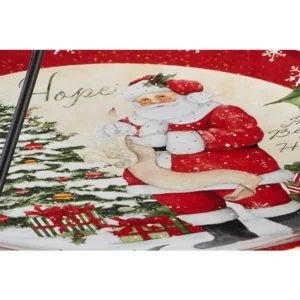 Certified International Holiday Wishes by Susan Winget 2-Tier Server