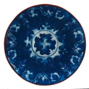 Certified International Porto Multi-Colored 13 in. Ceramic Round Platter