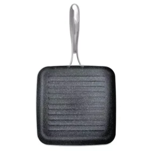GRANITESTONE 10.5 in. Aluminum Ultra-Durable Non-Stick Diamond Infused Grill Pan