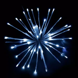 HOLIDYNAMICS HOLIDAY LIGHTING SOLUTIONS 16 in. Pure White LED Christmas Spritzer