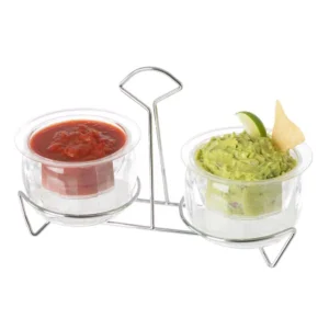 Classic Cuisine Cold Dip Serving Bowls (2-Pack)