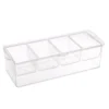 Classic Cuisine Cold Condiment Tray with Ice Chamber