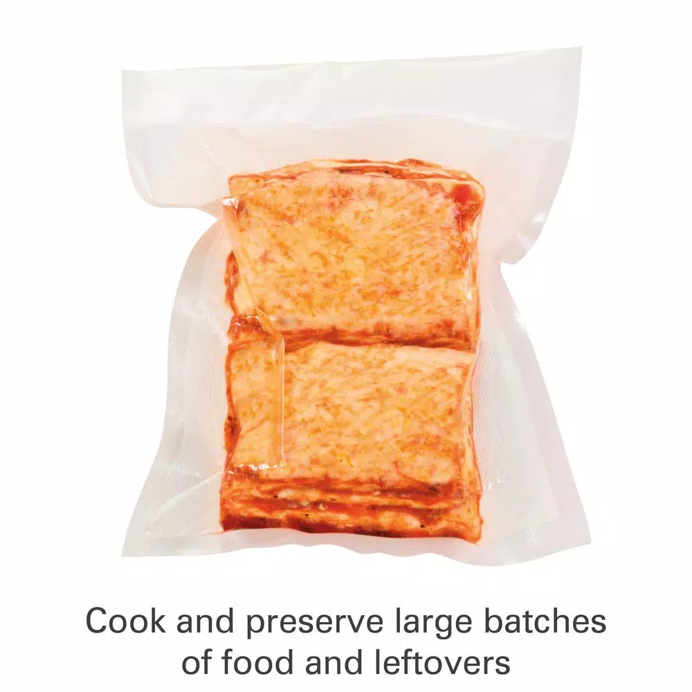 Hamilton Beach NutriFresh Clear Vacuum Sealer Bag Rolls 7-Roll Multi-Pack