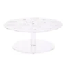 Mind Reader 9.75 in. W x 4.25 in. H x 9.75 in. L Round Clear Acrylic 14-Slot Ice Cream Cone Holder Food Cone Serving Tray