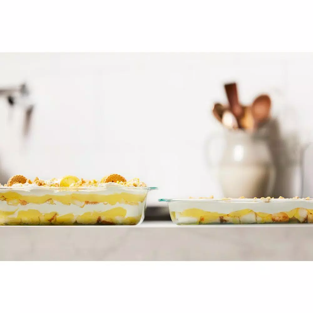 Pyrex 4-Piece Glass Baker Set