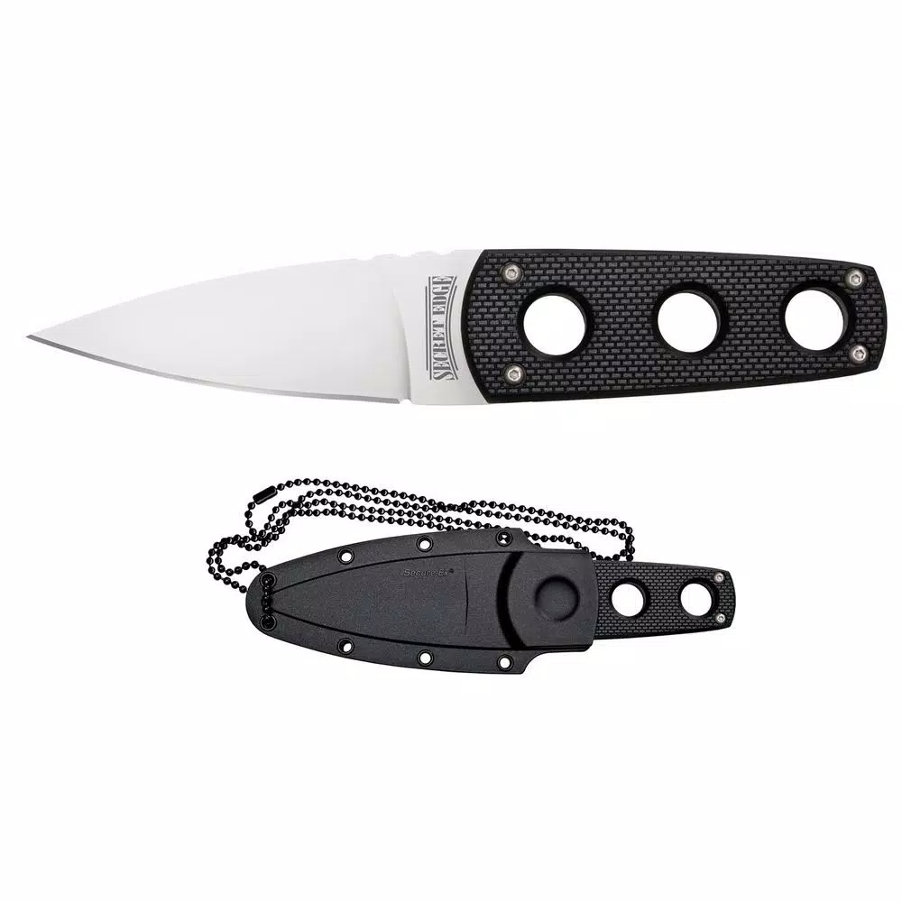 Cold Steel Secret Edge 3.5 in. Neck Fixed Blade Knife