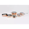 BergHOFF Vintage Collection 10-Piece Stainless Steel Cookware Set in Copper