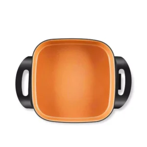 Boyel Living 64.90 sq. in. 1400-Watt Aluminum Body Nonstick Electric Skillet with Copper Titanium Coating