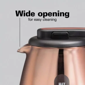 Hamilton Beach 7-Cup Copper Glass Cordless Electric Kettle