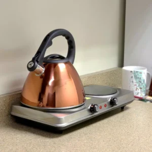 Mr. Coffee Clarendon 2.6 Qt. Whistling Tea Kettle