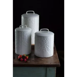 Mason Cash In the Forest 3-Piece Coffee, Sugar and Tea Canister Set