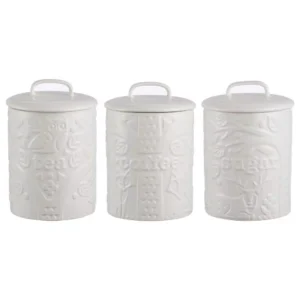 Mason Cash In the Forest 3-Piece Coffee, Sugar and Tea Canister Set