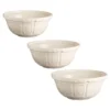 Mason Cash Cane 3-Piece Cream Mixing Bowl Set