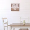 Pinnacle 18 in. x 18 in. Thankful, Grateful, Blessed Cut-Out Heart Wood Decorative Sign
