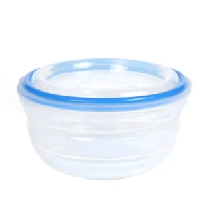 Creative Home Silicone Collapsible Food Storage Bowl with Lid