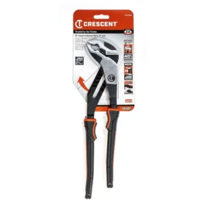 Crescent 12 in. Z2 K9 V-Jaw Dual Material Tongue and Groove Pliers