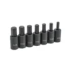 Crescent 1/2 in. Drive Hex Bit Impact Metric Socket Set (7-Pieces)