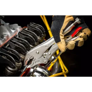Crescent 9 in. L Nose Locking Pliers with Wire Cutter