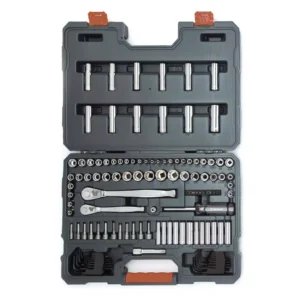 Crescent 1/4 in. and 3/8 in. Drive SAE/Metric Mechanics Tool Set (121-Piece)
