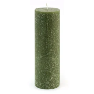 ROOT CANDLES 3 in. x 9 in. Timberline Dark Olive Pillar Candle