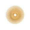 Dedeco Sunburst 3 in. x 3/8 in. 6 mic Radial Discs Extra-Fine Arbor Thermoplastic Cleaning and Polishing Tool (12-Pack)