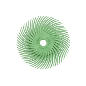 Dedeco Sunburst 3 in. Radial Discs 3/8 in. 1 mic Ultra-Fine Arbor Thermoplastic Cleaning and Polishing Tool (12-Pack)