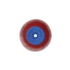 Dedeco Sunburst - 6 in. TC Radial Discs - 1/2 in. Arbor - Thermoplastic Cleaning and Polishing Tool, Standard 220-Grit (1-Pack)