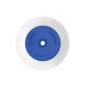 Dedeco Sunburst 8 in. x 1 in. 120-Grit TS Radial Discs Adjustable Arbor Medium Thermoplastic Polishing Tool