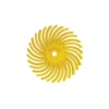 Dedeco Sunburst 7/8 in. Radial Discs - 1/16 in. Coarse 80-Grit Arbor Rotary Cleaning and Polishing Tool (12-Pack)