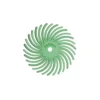 Dedeco Sunburst 7/8 in. Radial Discs - 1/16 in. Ultra-Fine 1 mic Arbor Rotary Cleaning and Polishing Tool (12-Pack)