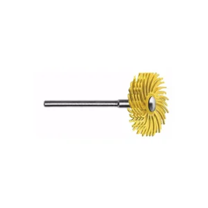 Dedeco Sunburst 7/8 in. 4-Ply Radial Discs - Coarse 80-Grit Rotary Cleaning and Polishing Tool (6-Pack)