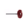Dedeco Sunburst 7/8 in. 4-Ply Radial Discs - Standard 220-Grit Rotary Cleaning and Polishing Tool (6-Pack)