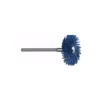 Dedeco Sunburst 7/8 in. 4-Ply Radial Discs - Fine 400-Grit Rotary Cleaning and Polishing Tool (6-Pack)