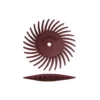 Dedeco Sunburst 7/8 in. Knife-Edge Radial Discs - 1/16 in. Standard 220-Grit Arbor Rotary Polishing Tool (48-Pack)
