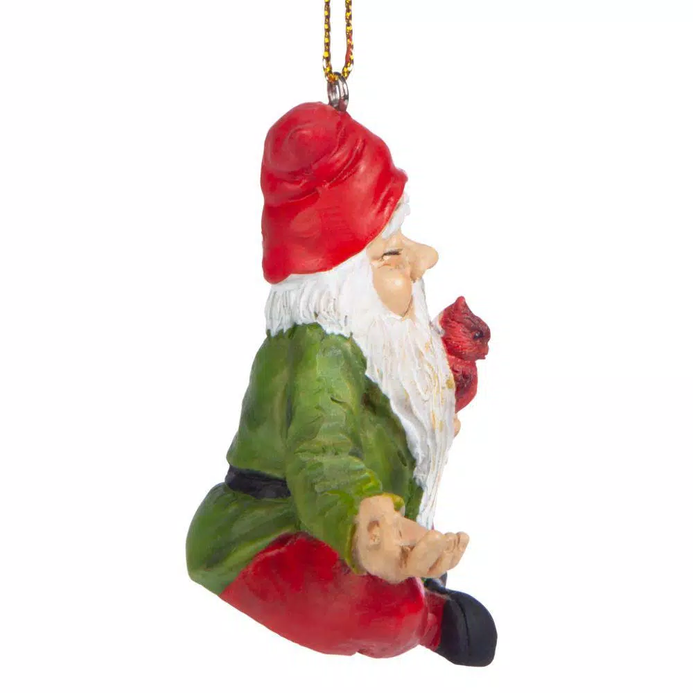 Design Toscano 2.5 in. Zen Gnome Holiday Ornament